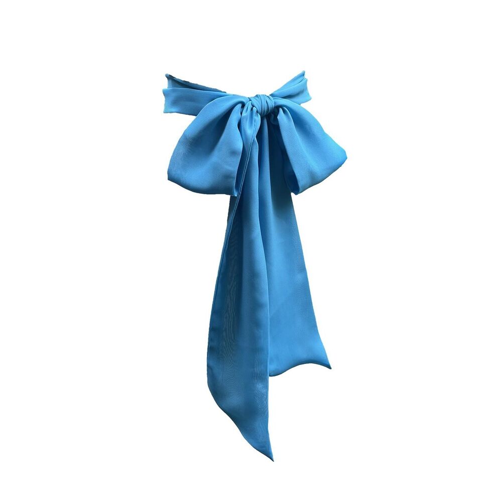 5749 Chiffon Sash Belt Waist Bow For Women Dress 3.74 In Wide